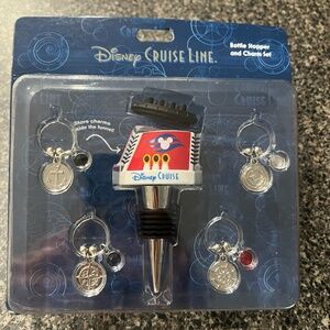 Disney Bottle Stopper Set - Disney Cruise Line Bottle Stopper And Charm Set